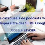 carrousel podcast serp google